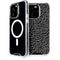 Elephant Print Black iPhone 15 Pro MagSafe Case